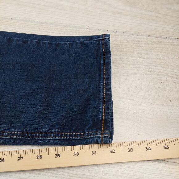 Levi’s 541 Jeans Mens 38x34 Denim Athletic Straight‎ Leg Western Workwear - Picture 8 of 9